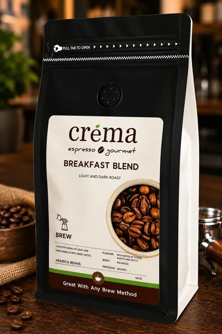 Breakfast Blend, 16oz bag